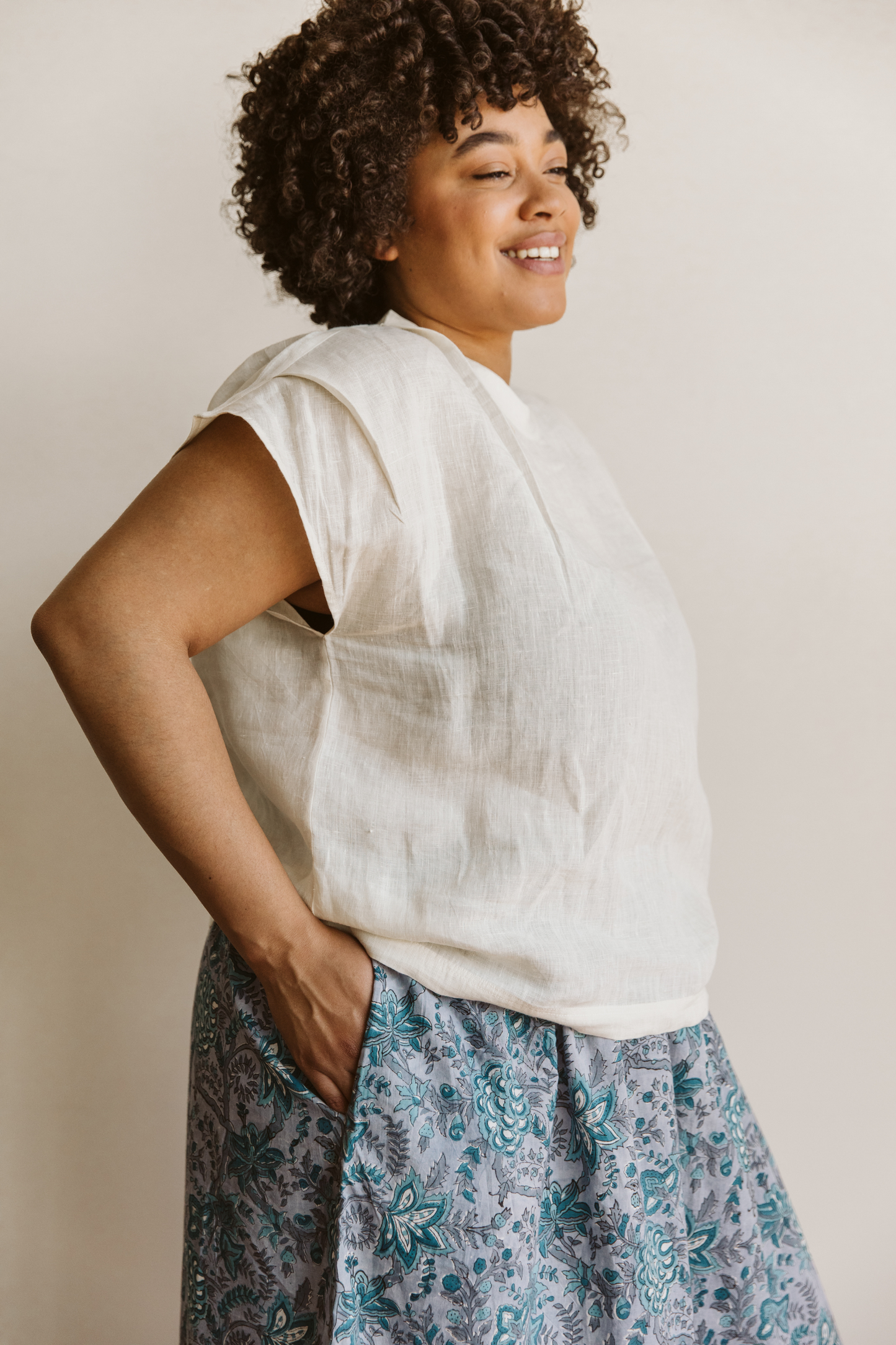 Ceres Skirt - Block Print