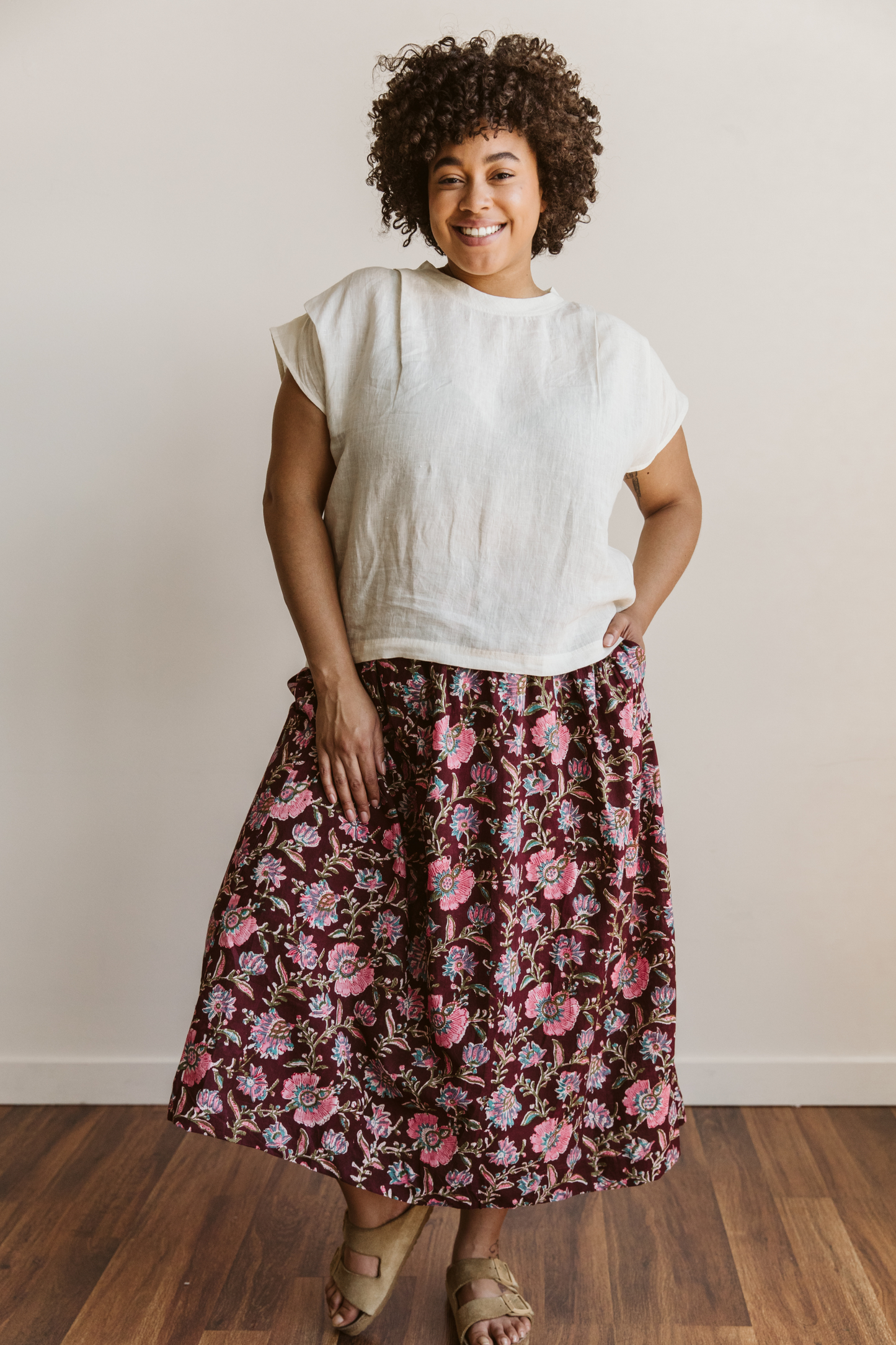 Ceres Skirt - Block Print