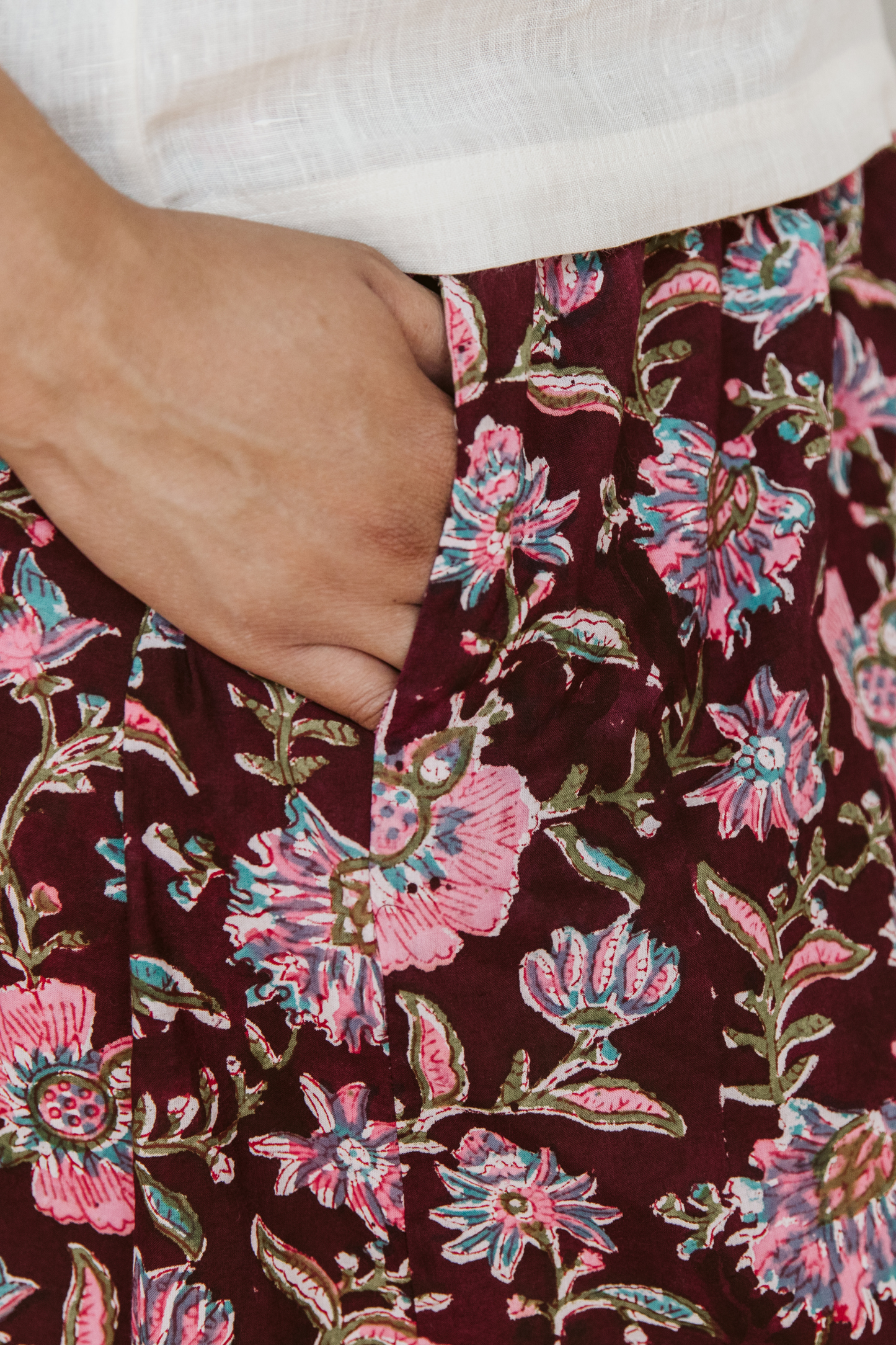 Ceres Skirt - Block Print