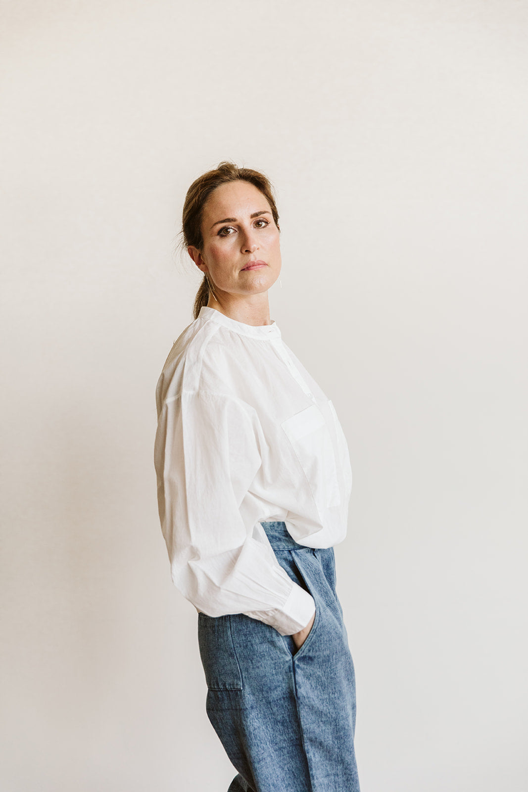 Adelle Longsleeve Tissue Weight Shirt
